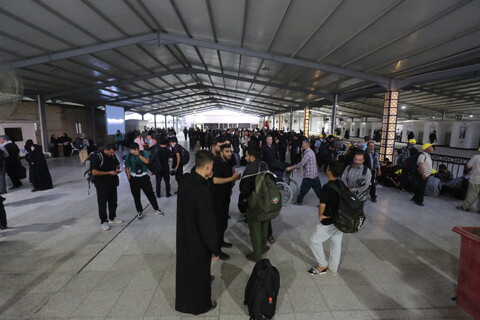 حال و هوای مرز مهران در آستانه اربعین حسینی
