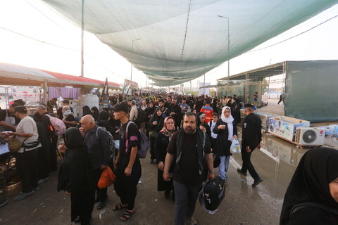 حال و هوای مرز مهران در آستانه اربعین حسینی
