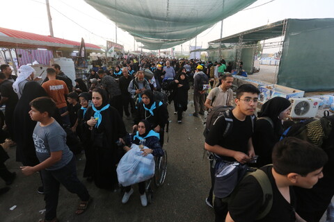 حال و هوای مرز مهران در آستانه اربعین حسینی
