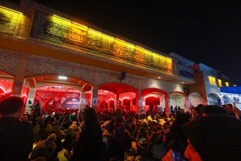 تصاویر|مراسم عزاداری اربعین حسینی  هیئت فدائیان حسین ،عمود۲۸۵