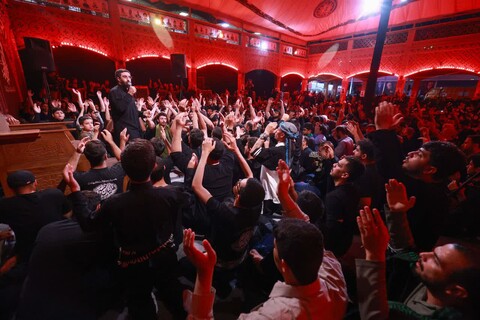 تصاویر|مراسم عزاداری اربعین حسینی  هیئت فدائیان حسین ،عمود۲۸۵