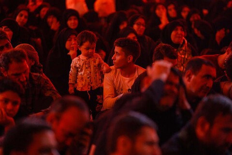 تصاویر|مراسم عزاداری اربعین حسینی  هیئت فدائیان حسین ،عمود۲۸۵