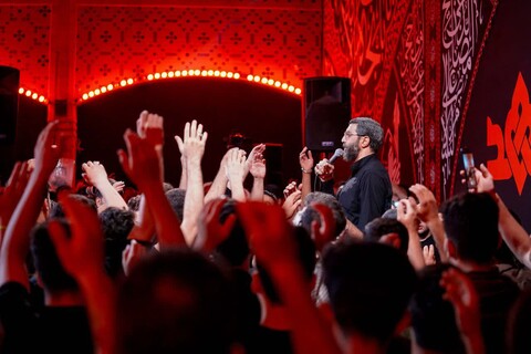 تصاویر|مراسم عزاداری اربعین حسینی  هیئت فدائیان حسین ،عمود۲۸۵