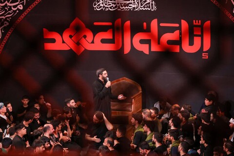 تصاویر|مراسم عزاداری اربعین حسینی  هیئت فدائیان حسین ،عمود۲۸۵