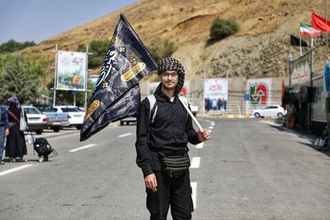 تصاویر/ تردد زائران اربعین حسینی (ع) از پایانه مرزی تمرچین