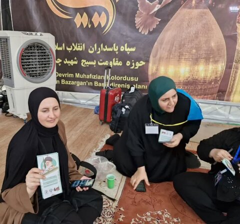 تصاویر/ تردد زوار کشورهای حوزه قفقاز از مرز بازرگان