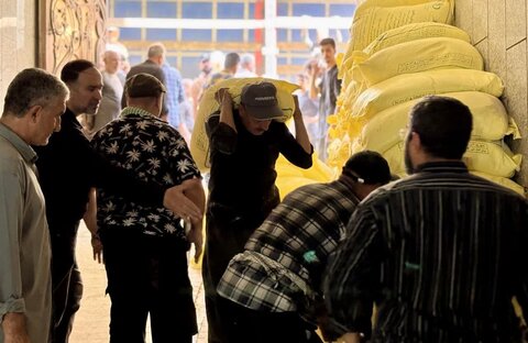 تصاویر /  برپایی موکب حضرت سیدالشهداء (ع) اوقاف و امورخیریه استان قزوین