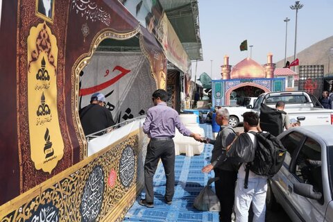 تصاویر/ خدمات‌رسانی موکب شهید تندگویان در مرز پیرانشهر