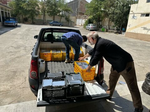 تصاویر/ خدمات‌رسانی موکب شهید تندگویان در مرز پیرانشهر