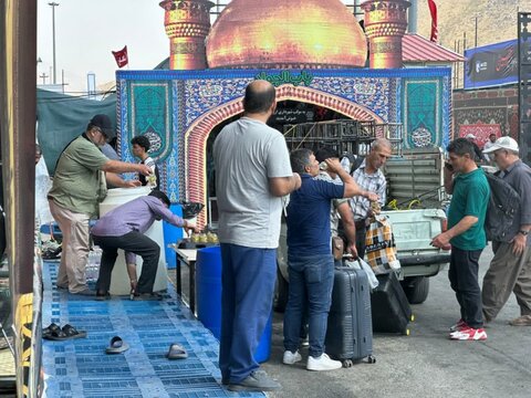 تصاویر/ خدمات‌رسانی موکب شهید تندگویان در مرز پیرانشهر