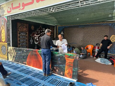 تصاویر/ خدمات‌رسانی موکب شهید تندگویان در مرز پیرانشهر