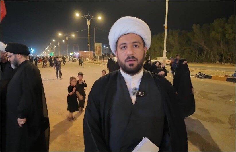 فیلم | خدمت‌رسانی مبلغان زباندان در محور ناصریه