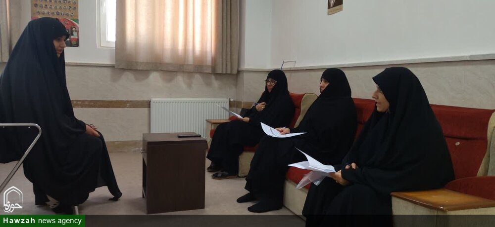 برگزاری مصاحبه ورودی داوطلبین مقطع سیکل حوزه علمیه خواهران لرستان