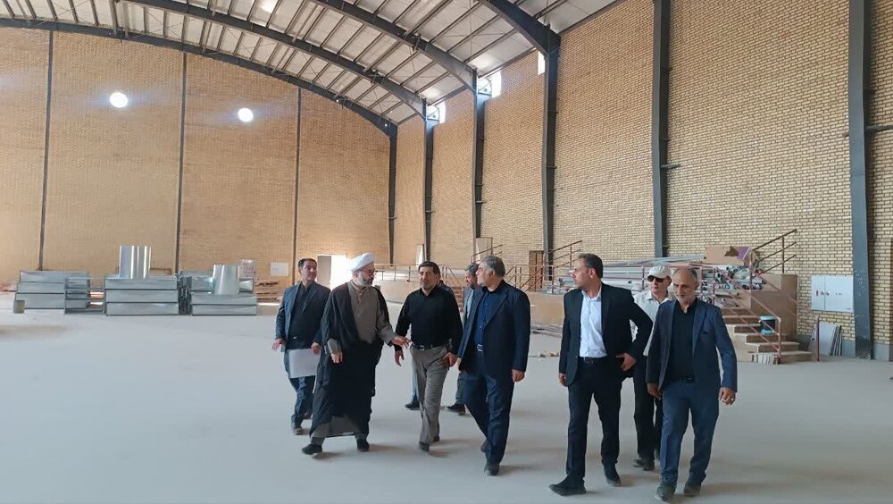 بازدید شهردار جدید قم از پروژه های عمرانی دفتر تبلیغات اسلامی حوزه علمیه قم
