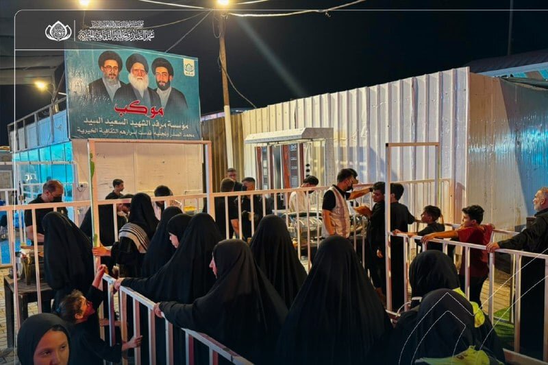 مضيف آل الصدر يفتح أبوابه للزائرين بإشراف ومتابعة السيد الصدر في ثلاث دول