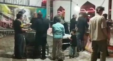 فیلم | مردمی ها پای کار اربعین