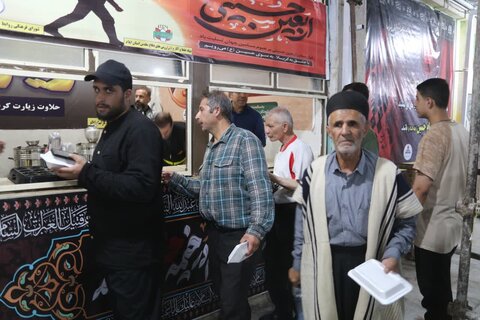 تصاویر/ حال و هوای موکب شهدای گمنام سه راهی جندالله