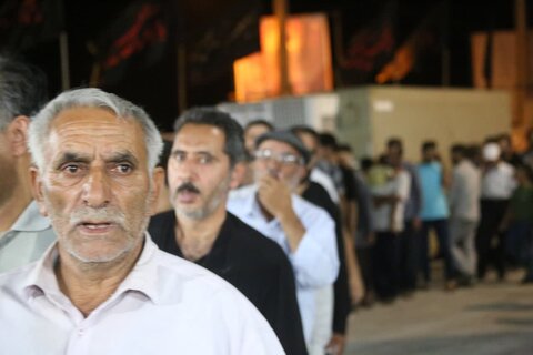 تصاویر/ حال و هوای موکب شهدای گمنام سه راهی جندالله