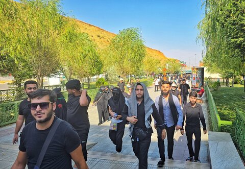 تصاویر/ تردد زائران اربعین حسینی(ع) از پایانه مرزی تمرچین