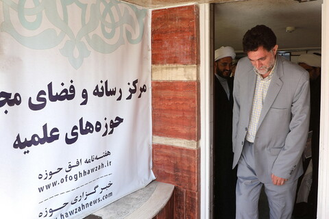 تصاویر/ بازدید مدیرکل فرهنگ و ارشاد اسلامی استان قم از خبرگزاری حوزه