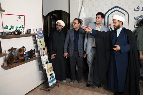 تصاویر/ بازدید مدیرکل فرهنگ و ارشاد اسلامی استان قم از خبرگزاری حوزه