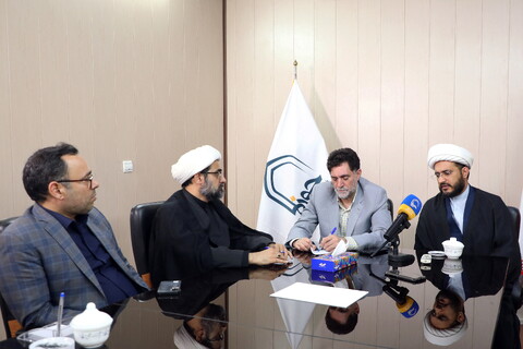 تصاویر/ بازدید مدیرکل فرهنگ و ارشاد اسلامی استان قم از خبرگزاری حوزه