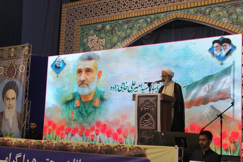 تصاویر/ مراسم گرامیداشت چهلمین روز شهدای اقتدار استان کرمان