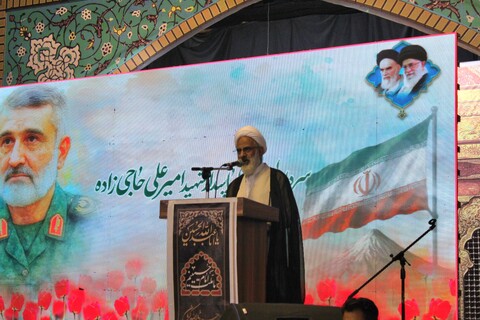 تصاویر/ مراسم گرامیداشت چهلمین روز شهدای اقتدار استان کرمان