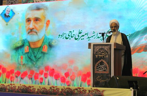 تصاویر/ مراسم گرامیداشت چهلمین روز شهدای اقتدار استان کرمان