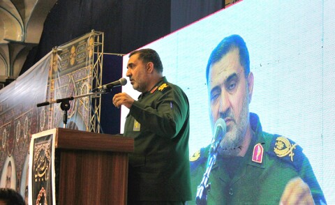 تصاویر/ مراسم گرامیداشت چهلمین روز شهدای اقتدار استان کرمان