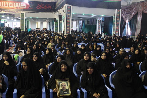 تصاویر/ مراسم گرامیداشت چهلمین روز شهدای اقتدار استان کرمان