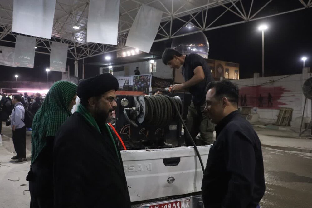 تصاویر/بازدید امام جمعه مهران از پایانه بین المللی شهید حاج قاسم سلیمانی