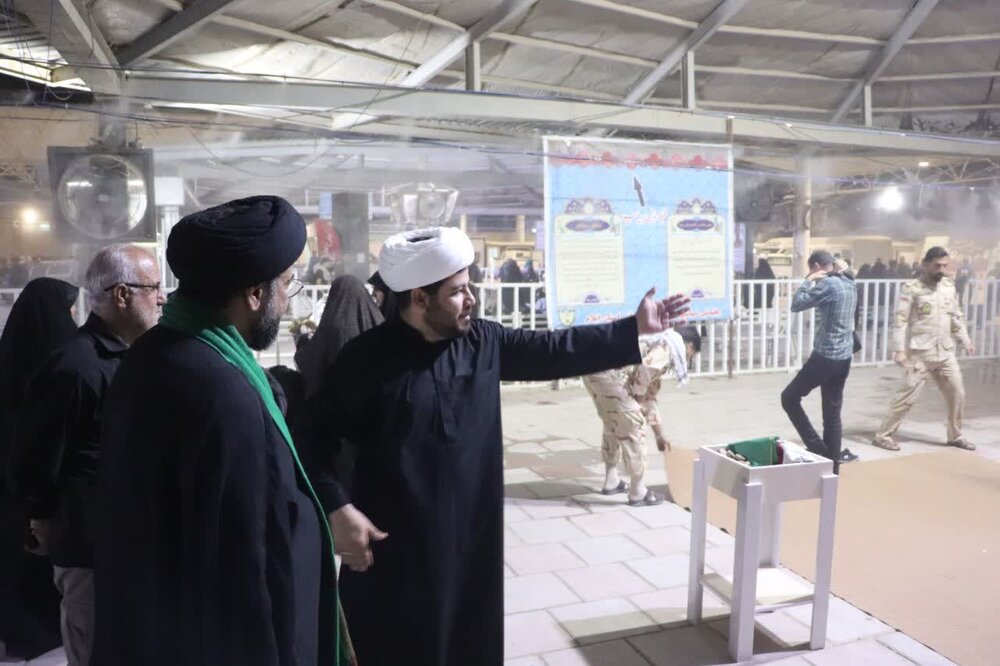 فیلم| بازدید امام جمعه ایلام از پایانه مرزی مهران