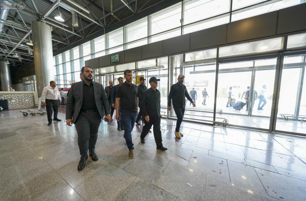 العتبة العلوية المقدسة تستحدث دار ضيافة لخدمة الزائرين في مطار النجف الأشرف الدولي