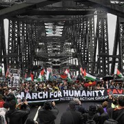 فلسطینیوں کی نسل کشی، اسرائیل کیخلاف مختلف ممالک میں احتجاجی مظاہرے