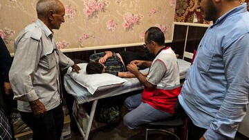 راه اندازی درمانگاه های شبانه روزی هلال احمر فارس، در کربلا و سامرا