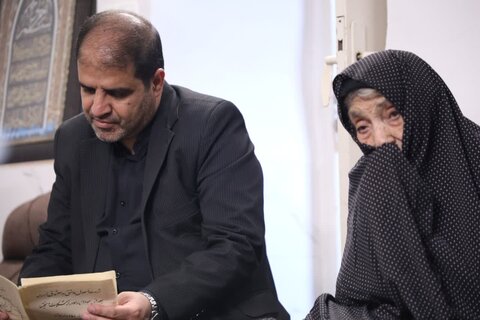 تصاویر/ دیدار با خانواده شهدای خبرنگار یزد