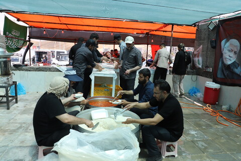 تصاویر/ فعالیت موکب پیامبر اعظم (ص)حوزه علمیه خاتم الانبیاء سنندج