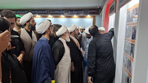 تصاویر/ بازدید نماینده ولی فقیه در سپاه از تربتخانه امام حسین(ع) کرمان