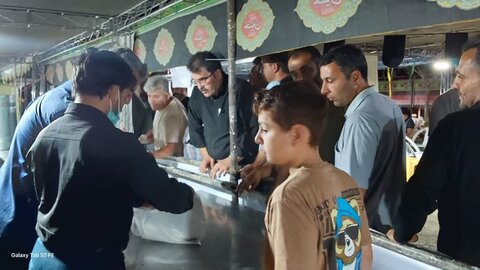 تصاویر/ فعالیت موکب امام حسین (ع) شهرستان بوکان