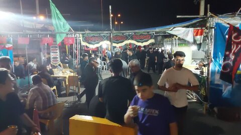 تصاویر/ فعالیت موکب امام حسین (ع) شهرستان بوکان