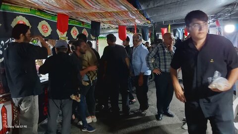 تصاویر/ فعالیت موکب امام حسین (ع) شهرستان بوکان