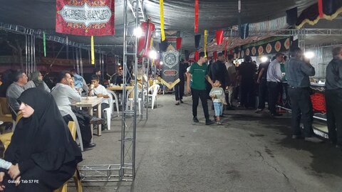 تصاویر/ فعالیت موکب امام حسین (ع) شهرستان بوکان