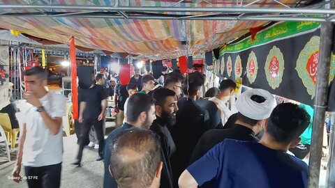 تصاویر/ فعالیت موکب امام حسین (ع) شهرستان بوکان