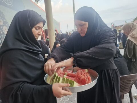 تصاویر/ استمرار تردد زوار کشورهای آذربایجان و گرجستان از مرز بازرگان