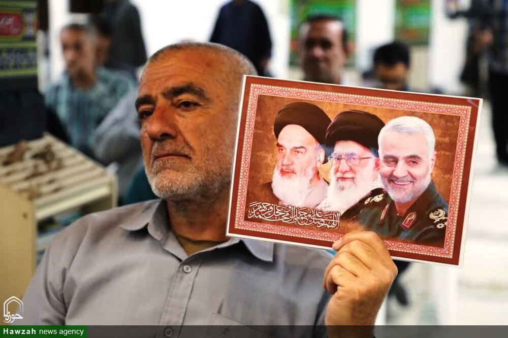 مراسم یادبود شهدای اقتدار در حسینیه ثارالله یاسوج