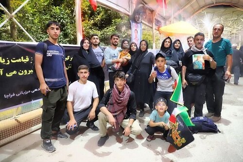 اربعین خانوادگی در مرز خسروی، روایت عشق و همدلی در مسیر کربلا+عکس