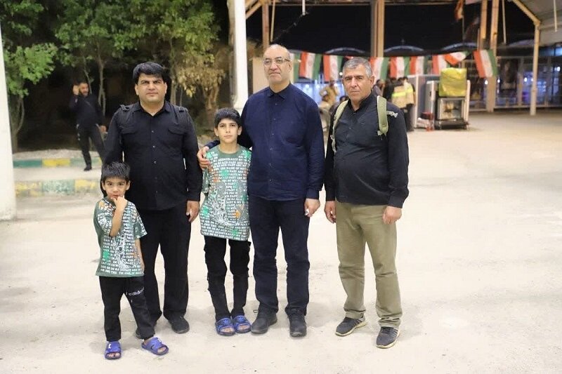 اربعین خانوادگی در مرز خسروی، روایت عشق و همدلی در مسیر کربلا+عکس