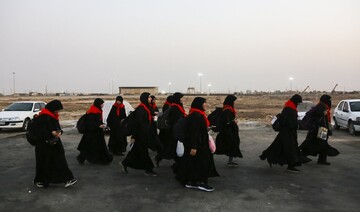 تصاویر/ عبور زائران اربعین حسینی از مرز شلمچه