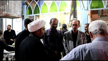 معاون فرهنگی استانداری قم از مواکب قرارگاه مردمی اربعین بازدید کرد